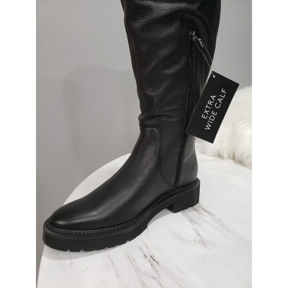 NEW NO BOX 9.5 WIDE - EXTRA WIDE CALF NATURALIZER Scarlette OVER THE KNEE BOOTS‎